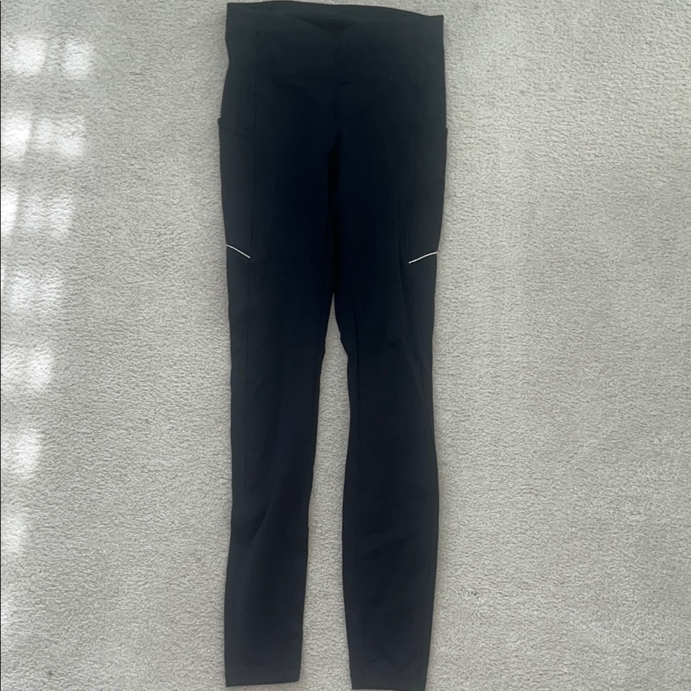 Black High-Waisted Leggings